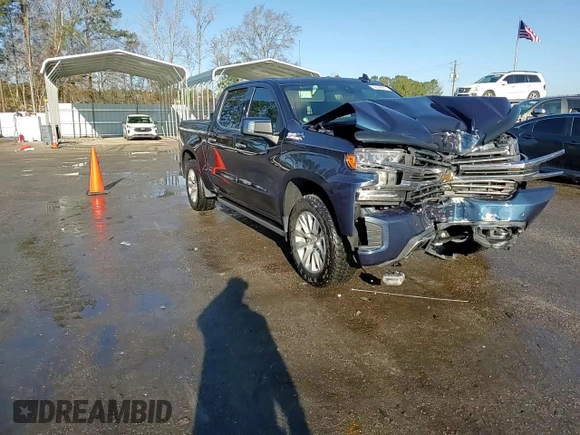 2020 Chevrolet Silverado 1500 High Country with VIN 3GCUYHED0LG364794, listed as a Copart auction lot 42399815 with 64,227 mi miles and Salvage Title. Bid and sale history available at carsss.com. Image 13.