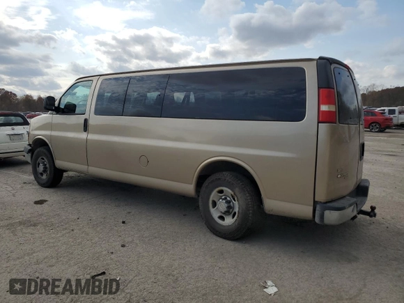 2011 Chevrolet Express Passenger 1LT z VIN 1GAZG1FG2B1154258, wystawiony jako Copart lot #78729104 z przebiegiem 180 662 mil mil oraz Szkoda całkowita • Salvage title. Historia ofert i sprzedaży dostępna na DreamBid. Obrazek 2.