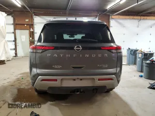 2023 Nissan Pathfinder Platinum с VIN 5N1DR3DK6PC228996, выставлен на аукционе Copart как лот 58937335 с пробегом 24 356 миль миль и Списание • Salvage title. История ставок и продаж доступна на DreamBid. Изображение 6.