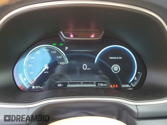 2024 Genesis GV80 with VIN KMUHCESC9RU163909, listed as a Copart auction lot 64429035 with 12,338 mi miles and Salvage title. Bid and sale history available at DreamBid. Image 9.