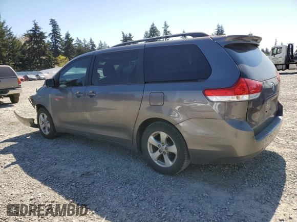 2012 Toyota Sienna LE AAS with VIN 5TDKK3DC4CS248181, listed as a Copart auction lot 53475865 with 124,492 mi miles and Salvage Title. Bid and sale history available at carsss.com. Image 2.