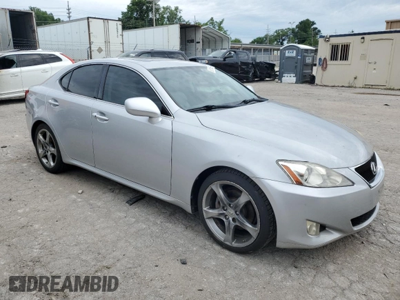 2008 Lexus IS 250 with VIN JTHBK262782065837, listed as a Copart auction lot 75726904 with 181,588 mi miles and Non Repairable. Bid and sale history available at DreamBid. Image 4.