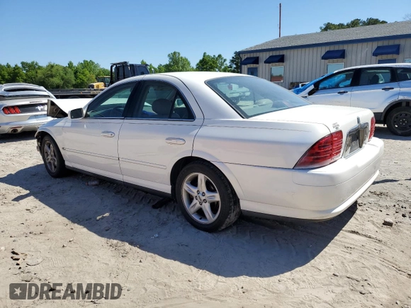 2001 Lincoln LS Sport with VIN 1LNHM87A31Y634664, listed as a Copart auction lot 53137475 with 120,072 mi miles and Salvage Title. Bid and sale history available at DreamBid. Image 2.