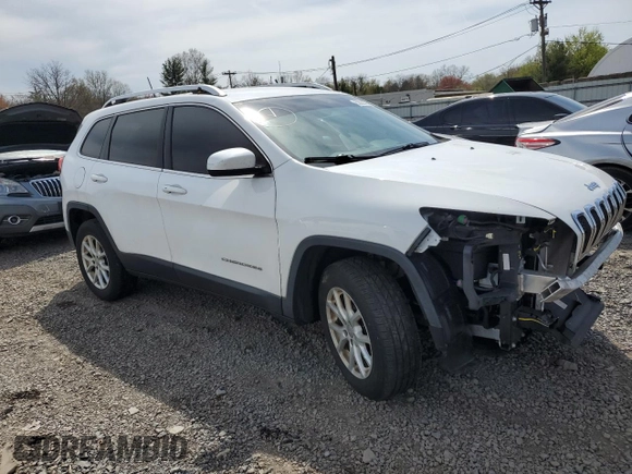 2018 Jeep Cherokee Latitude Plus with VIN 1C4PJMLB0JD530530, listed as a Copart auction lot 52920795 with 111,529 mi miles and Salvage title. Bid and sale history available at DreamBid. Image 4.