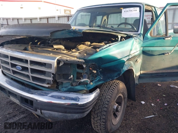 1996 Ford F-150 with VIN 1FTEX14N1TKA54140, listed as a IAAI auction lot 41658208 with 108,463 mi miles. Bid and sale history available at carsss.com. Image 6.