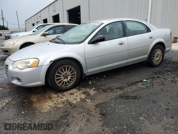 2005 Chrysler Sebring with VIN 1C3EL46X25N691605, listed as a Copart auction lot 62125274 with 140,545 mi miles and Clean title. Bid and sale history available at DreamBid. Image 1.