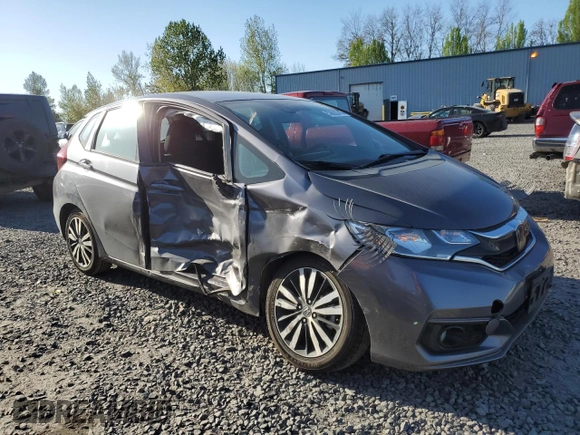 2020 Honda Fit EX с VIN 3HGGK5H87LM707311, выставлен на аукционе Copart как лот 53633745 с пробегом 56 955 миль миль и Списание • Salvage title. История ставок и продаж доступна на DreamBid. Изображение 4.