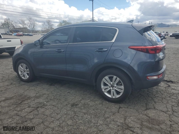 2018 Kia Sportage LX with VIN KNDPM3AC0J7481521, listed as a Copart auction lot 48263005 with 87,490 mi miles and Salvage Title. Bid and sale history available at carsss.com. Image 2.