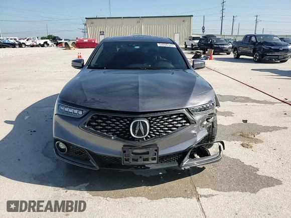 2018 Acura TLX w/A-SPEC Pkg with VIN 19UUB2F69JA010803, listed as a Copart auction lot 54090365 with 96,961 mi miles and Salvage title. Bid and sale history available at DreamBid. Image 13.