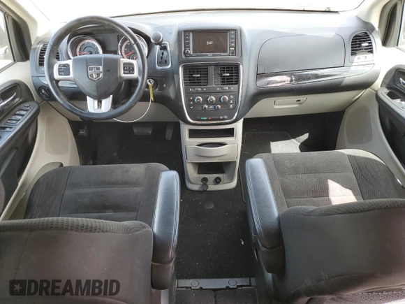 2017 Dodge Grand Caravan SE Plus with VIN 2C4RDGBG2HR728547, listed as a Copart auction lot 49458325 with 95,189 mi miles and Salvage Title. Bid and sale history available at DreamBid. Image 8.