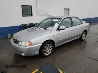2004 Kia Spectra z VIN KNAFB121845304019, wystawiony jako Copart lot #86731644 z przebiegiem 150 252 mil mil oraz Szkoda całkowita • Salvage title. Historia ofert i sprzedaży dostępna na DreamBid. Obrazek 1.