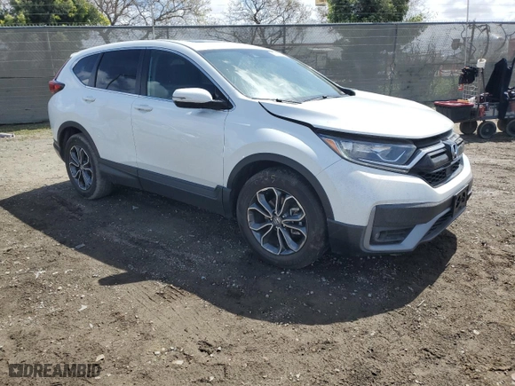 2022 Honda CR-V EX-L with VIN 7FARW1H88NE012139, listed as a Copart auction lot 51362105 with 26,716 mi miles and Salvage Title. Bid and sale history available at carsss.com. Image 4.