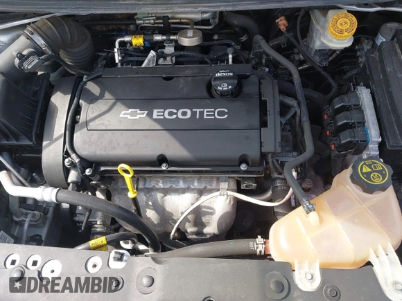 2015 Chevrolet Sonic LT with VIN 1G1JC5SH5F4212883, listed as a IAAI auction lot 41877786 with 91,941 mi miles and . Bid and sale history available at DreamBid. Image 10.
