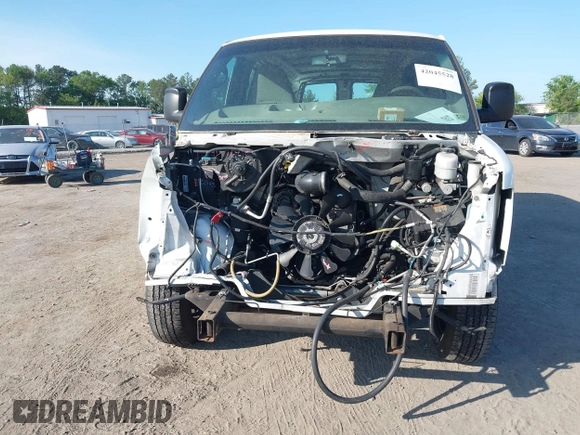 2014 Chevrolet Express Cargo Van with VIN 1GCSGAFX2E1151373, listed as a IAAI auction lot 42045528 with 123,718 mi miles. Bid and sale history available at carsss.com. Image 12.