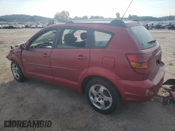 2005 Pontiac Vibe with VIN 5Y2SL63855Z413166, listed as a Copart auction lot 72001414 with 0 mi miles and Non Repairable. Bid and sale history available at carsss.com. Image 2.