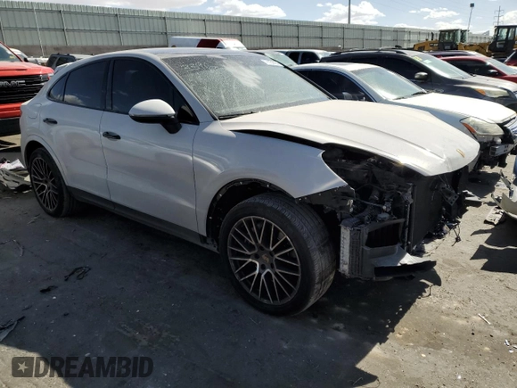 2021 Porsche Cayenne with VIN WP1BA2AY5MDA43509, listed as a Copart auction lot 76354494 with 37,077 mi miles and Salvage title. Bid and sale history available at DreamBid. Image 4.
