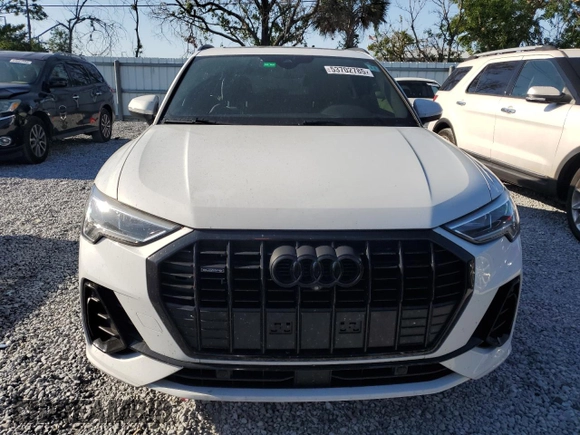 2021 Audi Q3 S line Premium Plus с VIN WA1EECF31M1103352, выставлен на аукционе Copart как лот 53702785 с пробегом 46 469 миль миль и На запчасти • Non repairable. История ставок и продаж доступна на DreamBid. Изображение 5.
