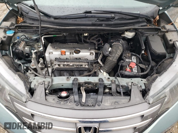 2012 Honda CR-V EX-L with VIN 2HKRM4H74CH630907, listed as a Copart auction lot 49609245 with 97,964 mi miles and Salvage Title. Bid and sale history available at carsss.com. Image 14.