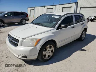 2007 Dodge Caliber SXT with VIN 1B3HB48B47D384928, listed as a Copart auction lot 48407005 with 203,966 mi miles and Clean Title. Bid and sale history available at DreamBid. Image 1.