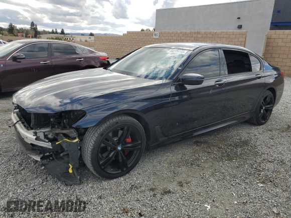 2019 BMW 7 Series 740i z VIN WBA7E2C51KB454264, wystawiony jako Copart lot #44275445 z przebiegiem 61 499 mil mil oraz Szkoda całkowita • Salvage title. Historia ofert i sprzedaży dostępna na DreamBid. Obrazek 1.