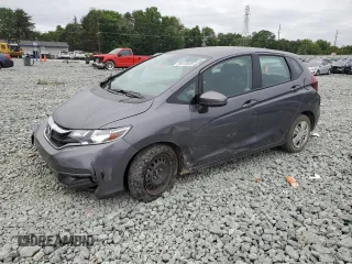 2019 Honda Fit LX with VIN 3HGGK5H45KM745843, listed as a Copart auction lot 59419605 with 26,349 mi miles and Salvage title. Bid and sale history available at DreamBid. Image 1.