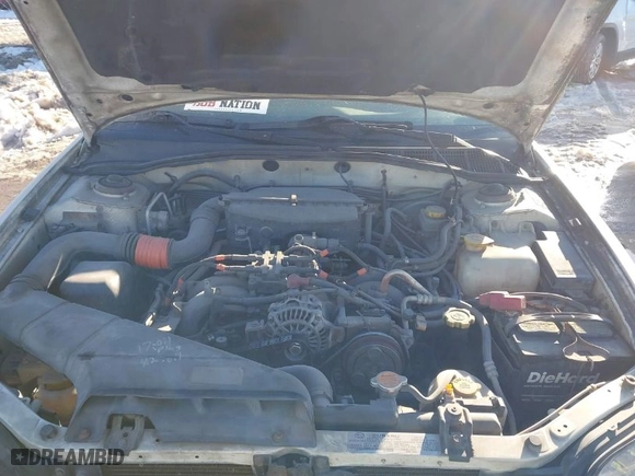 2000 Subaru Legacy Wagon Outback w/RB Equip with VIN 4S3BH6658Y7656067, listed as a IAAI auction lot 41342051 with 285,143 mi miles. Bid and sale history available at carsss.com. Image 10.