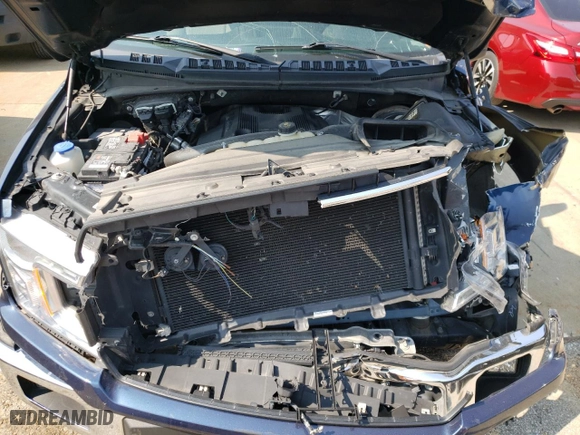 2018 Ford F-150 XL with VIN 1FTEW1CG0JKC60228, listed as a Copart auction lot 59163052 with 80,223 mi miles and Salvage Title. Bid and sale history available at carsss.com. Image 7.