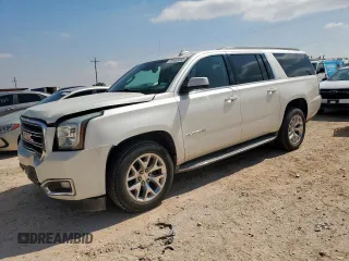 2015 GMC Yukon XL SLT z VIN 1GKS1HKC4FR568563, wystawiony jako Copart lot #59465855 z przebiegiem 192 668 mil mil oraz Szkoda całkowita • Salvage title. Historia ofert i sprzedaży dostępna na DreamBid. Obrazek 1.