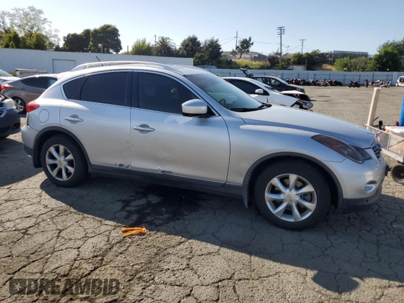 2010 Infiniti EX Journey with VIN JN1AJ0HRXAM753360, listed as a Copart auction lot 53159885 with 140,068 mi miles and Salvage Title. Bid and sale history available at carsss.com. Image 4.