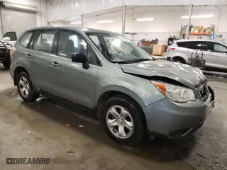 2015 Subaru Forester 2.5i with VIN JF2SJAACXFH482542, listed as a Copart auction lot 42408685 with 175,160 mi miles and Salvage Title. Bid and sale history available at carsss.com. Image 4.