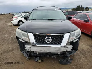 2015 Nissan Pathfinder Platinum with VIN 5N1AR2MM8FC642603, listed as a Copart auction lot 43323565 with 122,493 mi miles and Salvage title. Bid and sale history available at DreamBid. Image 5.