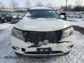 2013 Nissan Pathfinder Platinum with VIN 5N1AR2MM5DC621575, listed as a Copart auction lot 41856495 with 143,227 mi miles and Salvage Title. Bid and sale history available at carsss.com. Image 5.