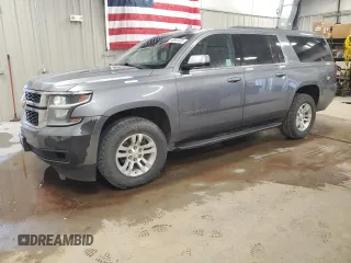 2019 Chevrolet Suburban LT z VIN 1GNSKHKC2KR408272, wystawiony jako Copart lot #59981035 z przebiegiem 447 641 mil mil oraz Czysty tytuł • Clean title. Historia ofert i sprzedaży dostępna na DreamBid. Obrazek 1.