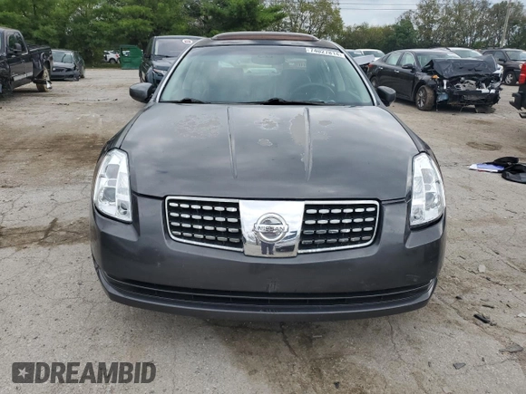 2005 Nissan Maxima SL with VIN 1N4BA41E15C878653, listed as a Copart auction lot 74027814 with 183,466 mi miles and Salvage Title. Bid and sale history available at DreamBid. Image 5.