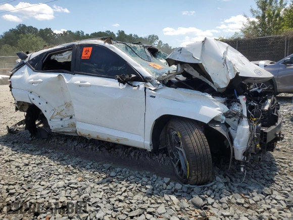 2024 Hyundai Kona N Line with VIN KM8HACA32RU063614, listed as a Copart auction lot 61770084 with Not Provided miles and Salvage Title. Bid and sale history available at carsss.com. Image 4.