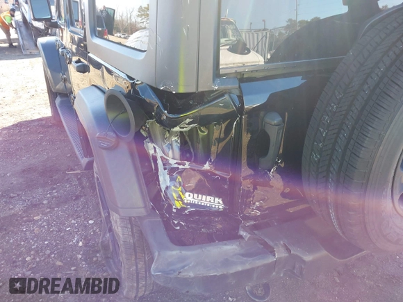 2023 Jeep Wrangler Sport S with VIN 1C4HJXDN6PW617814, listed as a IAAI auction lot 41810646 with 25,095 mi miles and . Bid and sale history available at DreamBid. Image 6.