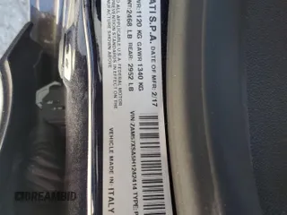 2017 Maserati Ghibli с VIN ZAM57XSA5H1242414, выставлен на аукционе Copart как лот 49957545 с пробегом 88 288 миль миль и Чистый • Clean title. История ставок и продаж доступна на DreamBid. Изображение 12.