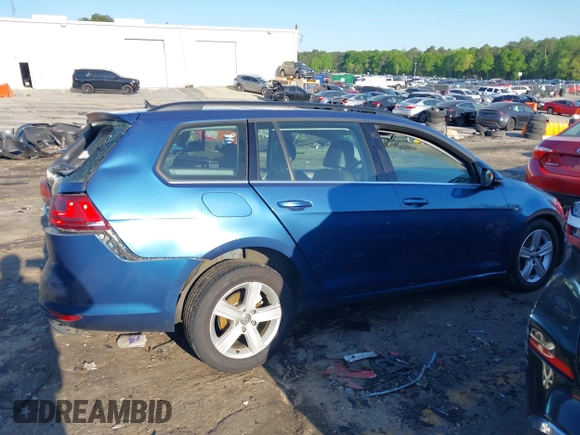 2015 Volkswagen Golf SportWagen TDI SE with VIN 3VWCA7AUXFM517359, listed as a IAAI auction lot 41987425 with 146,708 mi miles. Bid and sale history available at carsss.com. Image 12.