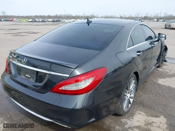2016 Mercedes-Benz CLS with VIN WDDLJ6FB7GA162689, listed as a IAAI auction lot 41552389 with 90,380 mi miles. Bid and sale history available at carsss.com. Image 4.