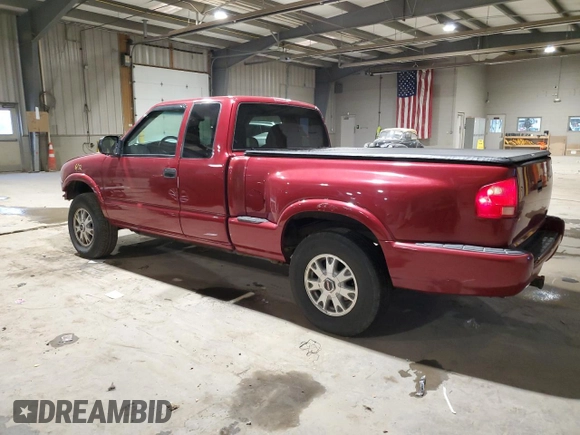 2003 GMC Sonoma SLS z VIN 1GTDT19X938112963, wystawiony jako Copart lot #82836224 z przebiegiem 94 490 mil mil oraz Szkody całkowita. Historia ofert i sprzedaży dostępna na DreamBid. Obrazek 2.