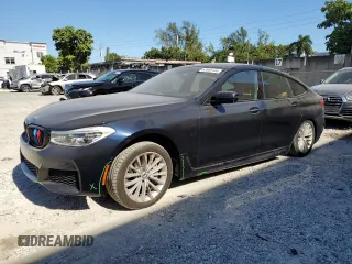 2018 BMW 6 Series 640i xDrive with VIN WBAJV6C57JBK07908, listed as a Copart auction lot 82685134 with 43,901 mi miles and Salvage Title. Bid and sale history available at carsss.com. Image 1.
