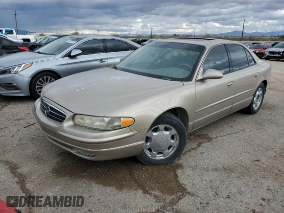 2000 Buick Regal LS with VIN 2G4WB55KXY1208751, listed as a Copart auction lot 48342865 with 0 mi miles and Salvage Title. Bid and sale history available at carsss.com. Image 1.