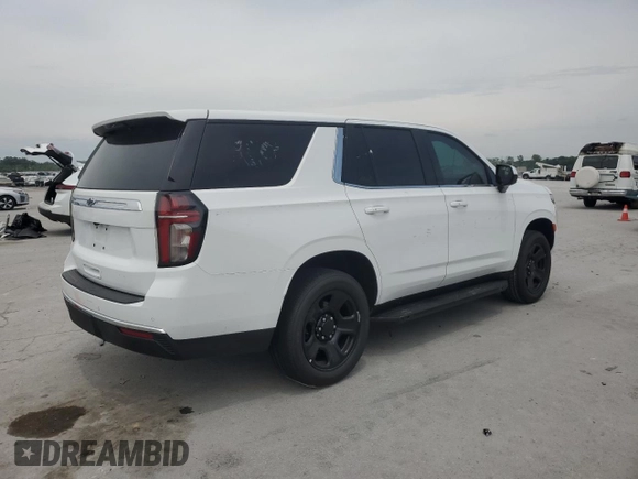 2024 Chevrolet Tahoe Commercial z VIN 1GNSKLED9RR152861, wystawiony jako Copart lot #59890795 z przebiegiem 4 582 mil mil oraz Szkoda całkowita • Salvage title. Historia ofert i sprzedaży dostępna na DreamBid. Obrazek 3.