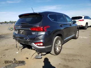 2020 Hyundai Santa Fe SE with VIN 5NMS2CAD3LH300481, listed as a Copart auction lot 66738032 with 18,956 mi miles. Bid and sale history available at carsss.com. Image 4.