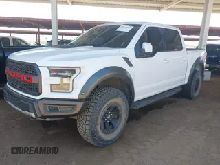 2017 Ford F-150 Raptor with VIN 1FTFW1RG7HFA84244, listed as a IAAI auction lot 42175442 with 123,009 mi miles and . Bid and sale history available at carsss.com. Image 17.