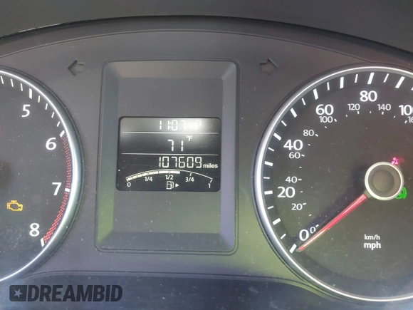 2013 Volkswagen Jetta SE with VIN 3VWDP7AJ7DM369161, listed as a IAAI auction lot 42277592 with 107,609 mi miles and . Bid and sale history available at DreamBid. Image 7.