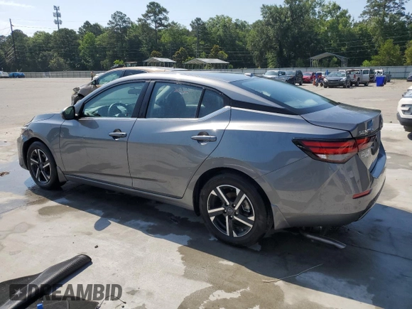 2024 Nissan Sentra SV с VIN 3N1AB8CV0RY309588, выставлен на аукционе Copart как лот 57331855 с пробегом 3 650 миль миль и Списание • Salvage title. История ставок и продаж доступна на DreamBid. Изображение 2.