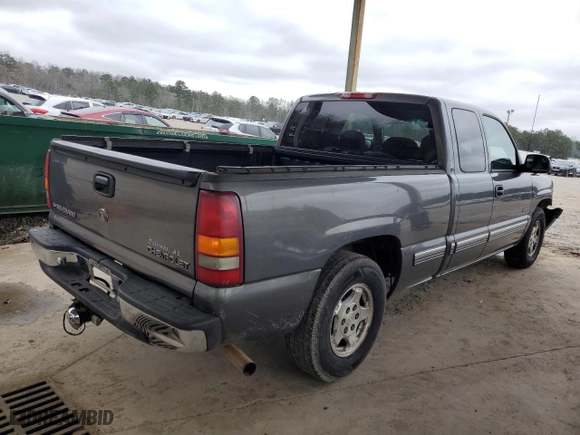 1999 Chevrolet Silverado 1500 LS with VIN 2GCEC19T4X1119331, listed as a Copart auction lot 46133915 with 0 mi miles and Salvage Title. Bid and sale history available at carsss.com. Image 3.