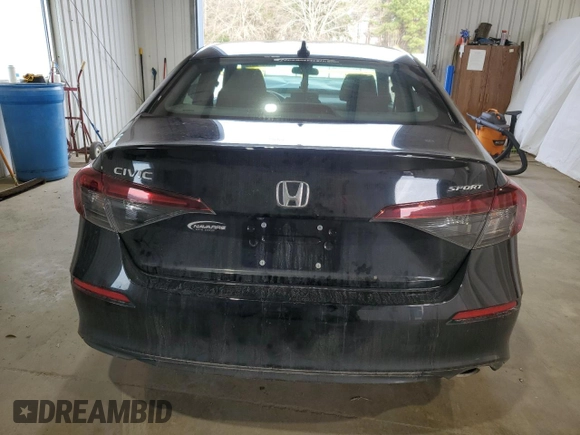 2025 Honda Civic Sport z VIN 2HGFE2F57SH522389, wystawiony jako Copart lot #46955815 z przebiegiem Nie podano mil oraz Szkoda całkowita • Salvage title. Historia ofert i sprzedaży dostępna na DreamBid. Obrazek 6.