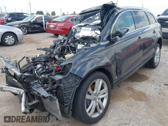 2013 Audi Q7 Premium Plus with VIN WA1LGAFE1DD015956, listed as a IAAI auction lot 42096428 with Not provided miles and . Bid and sale history available at DreamBid. Image 16.